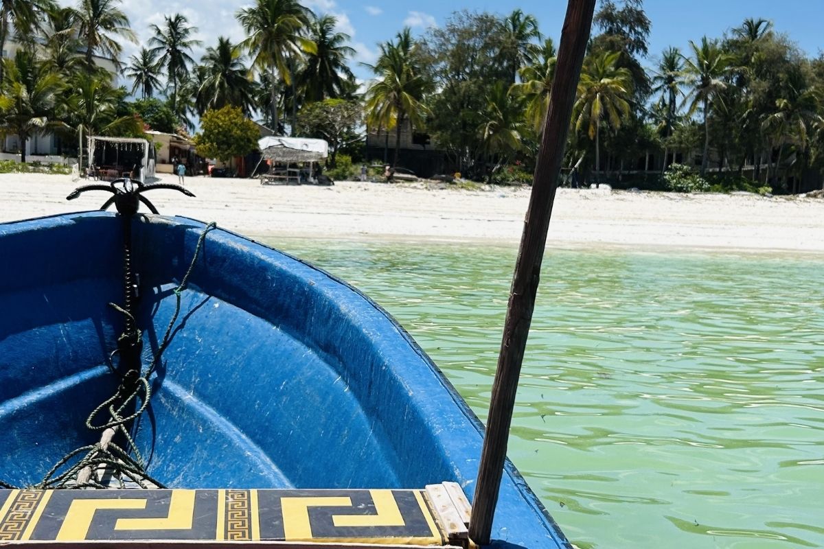 Boat trip excursion in Zanzibar