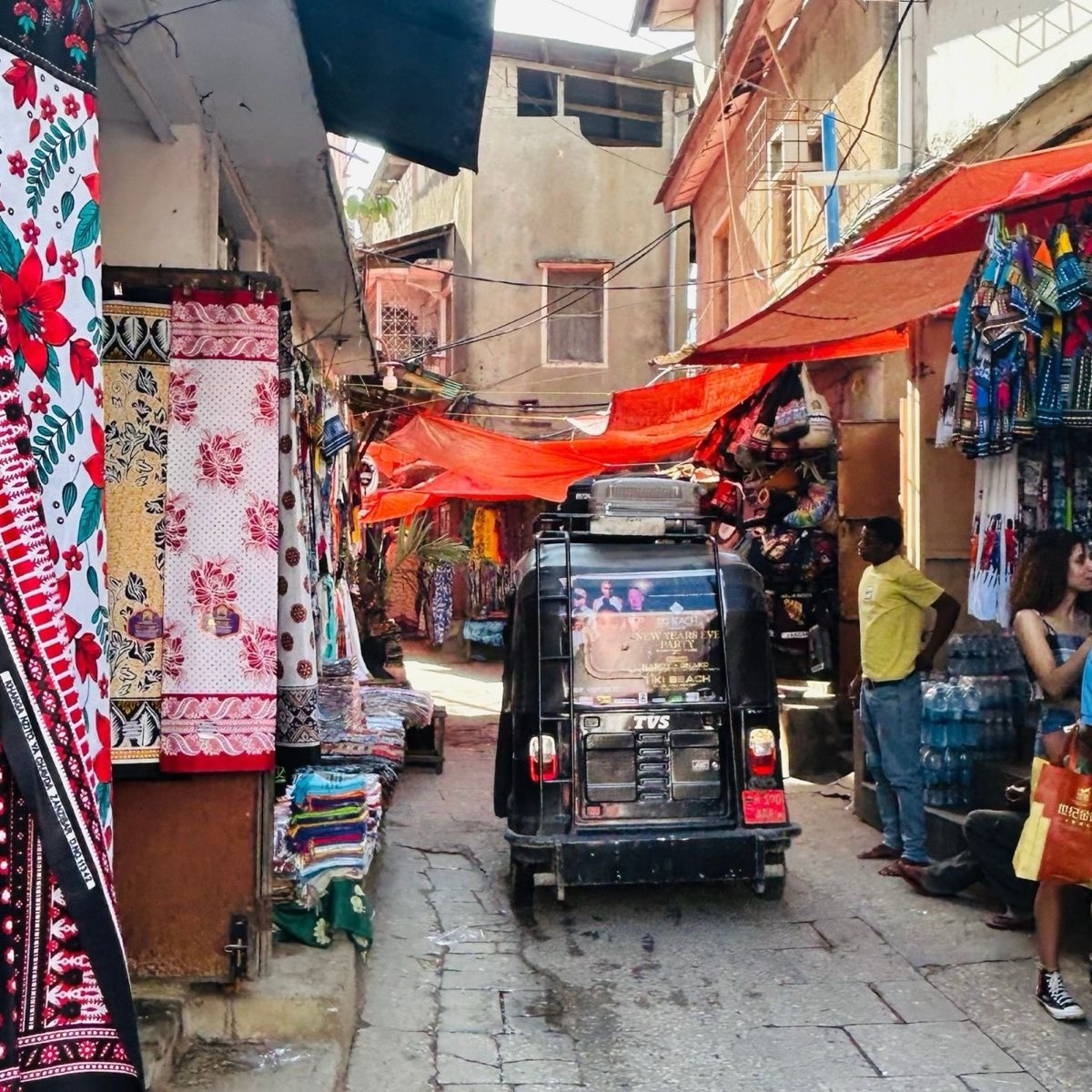Tuk-tuks are everywhere in Zanzibar
